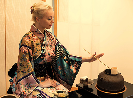 点茶 ~茶道仪式 和服体验~